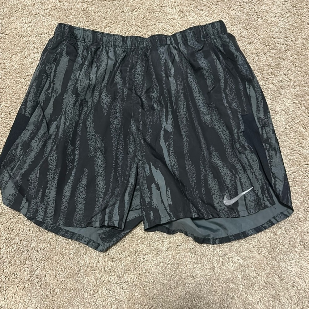 Grey & Black Nike running shorts